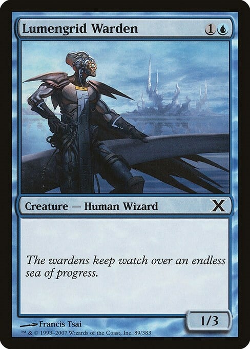 Lumengrid Warden Card Front