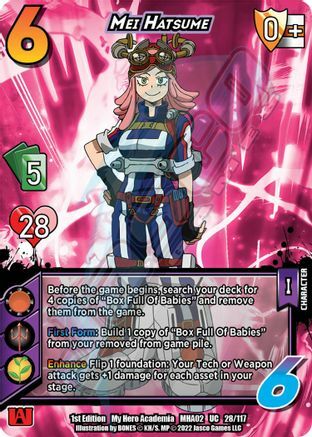 Mei Hatsume Card Front