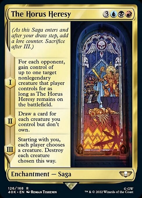 The Horus Heresy Card Front