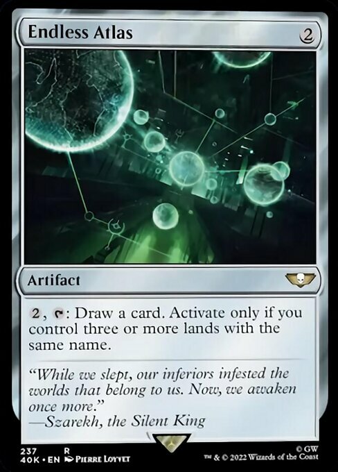 Endless Atlas Card Front