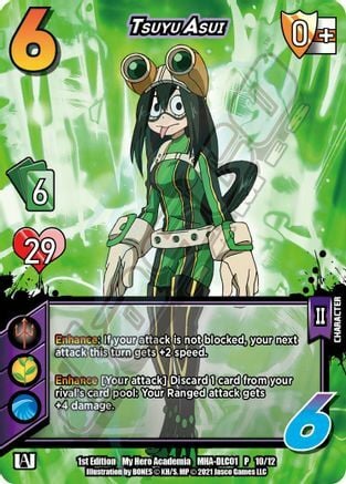 Tsuyu Asui Card Front