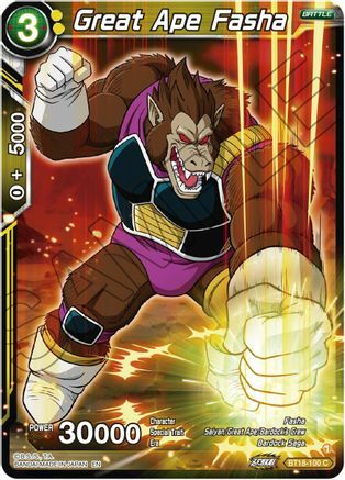 Great Ape Fasha Card Front