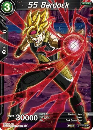 SS Bardock Card Front