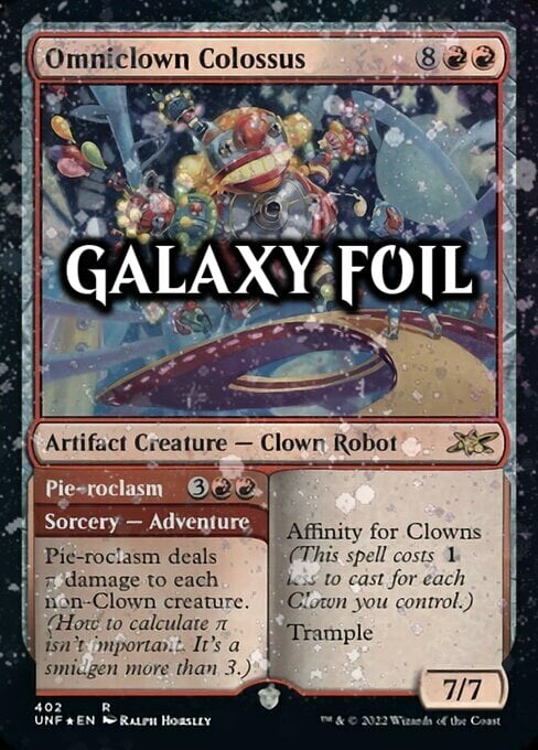 Omniclown Colossus // Pie-roclasm Card Front