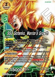 SS3 Gotenks, Warrior's Growth