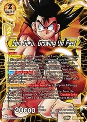 Son Goku, Growing Up Fast