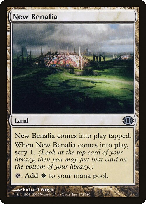 New Benalia Card Front