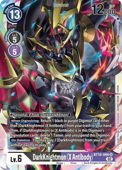 DarkKnightmon (X Antibody) Card Front