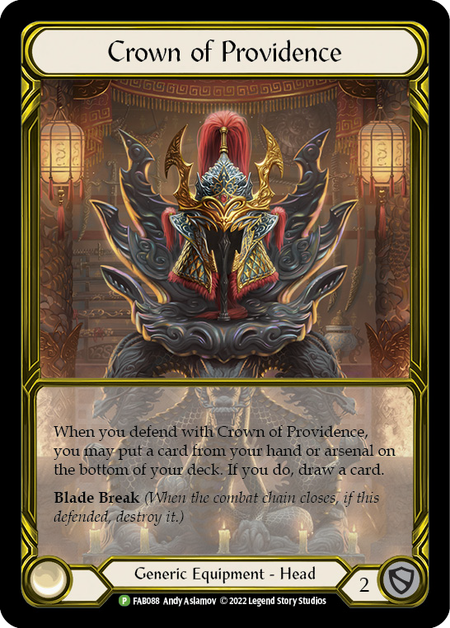 Crown of Providence Card Front