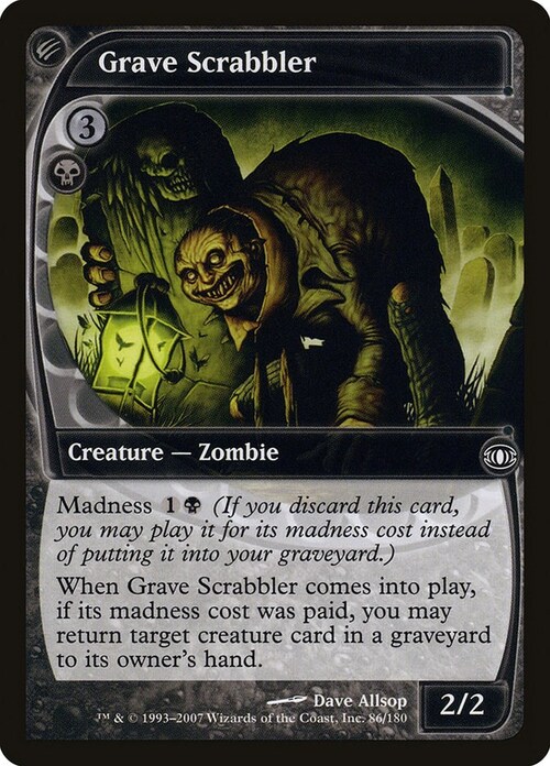 Grave Scrabbler Card Front