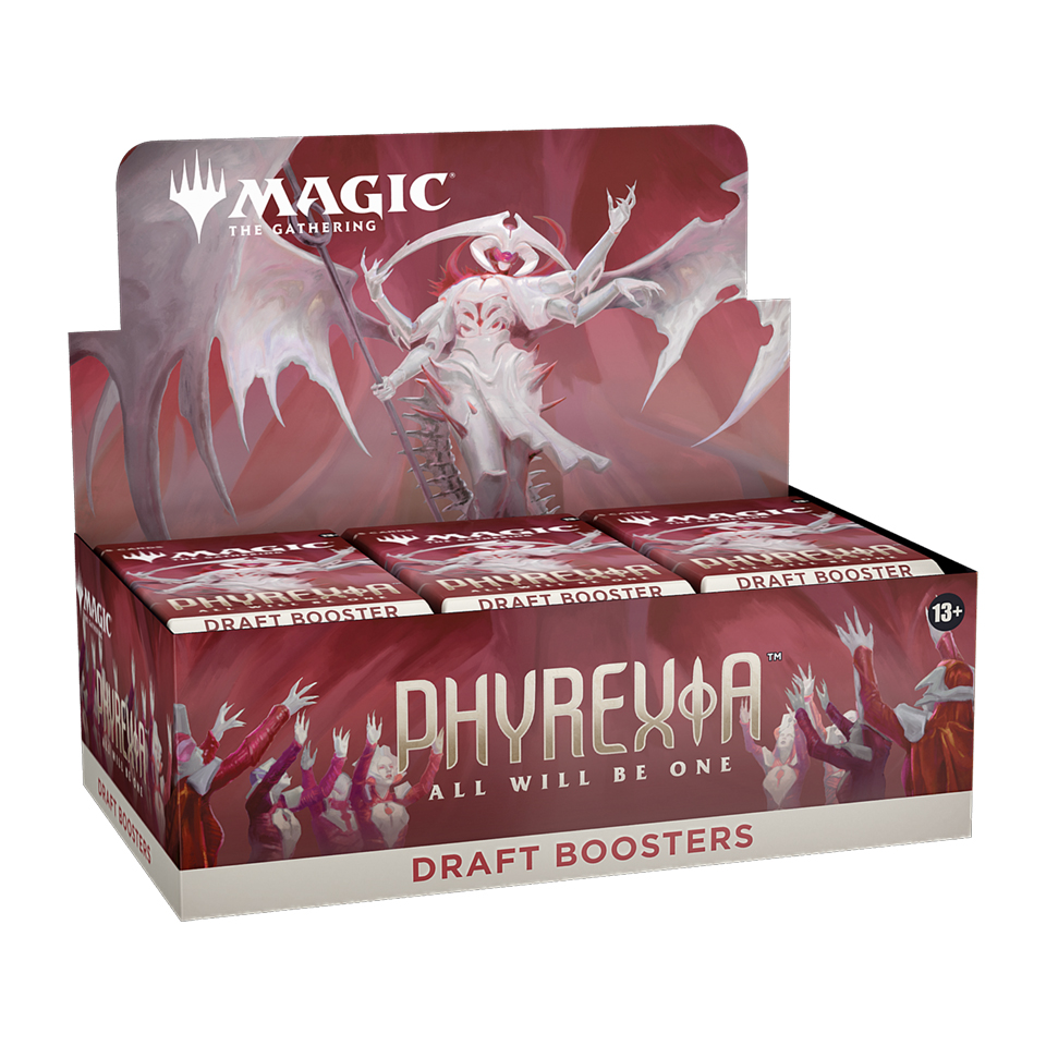 Box di buste per draft di Phyrexia: Tutto Diverrà Uno