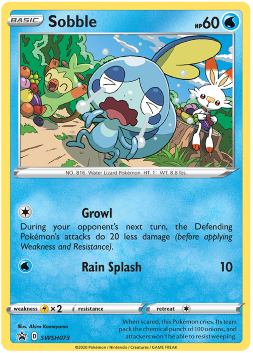 Sobble Card Front