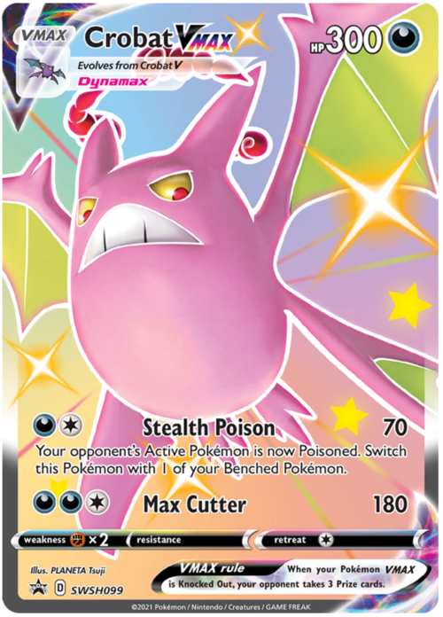 Crobat VMAX Card Front