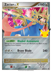 Zacian Lv.X [Bladed Armament | Brave Blade]