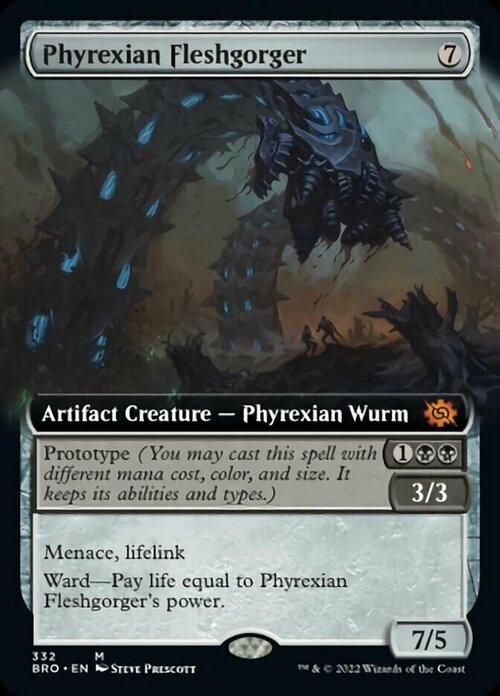 Phyrexian Fleshgorger Card Front