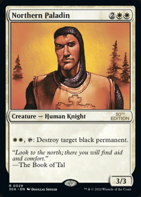 Northern Paladin Card Front