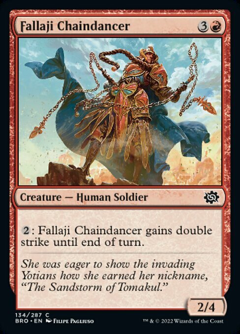 Fallaji Chaindancer Card Front