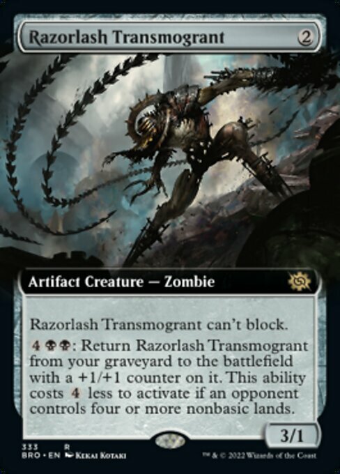 Razorlash Transmogrant Card Front