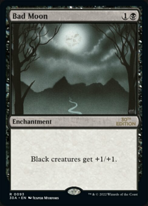 Bad Moon Card Front