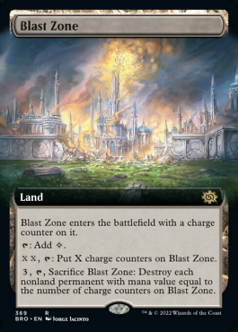 Blast Zone Card Front