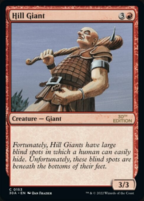 Hill Giant Card Front