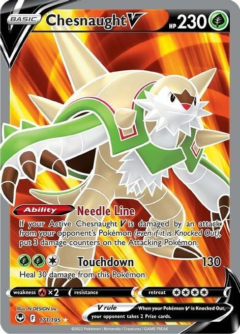 Chesnaught V Card Front