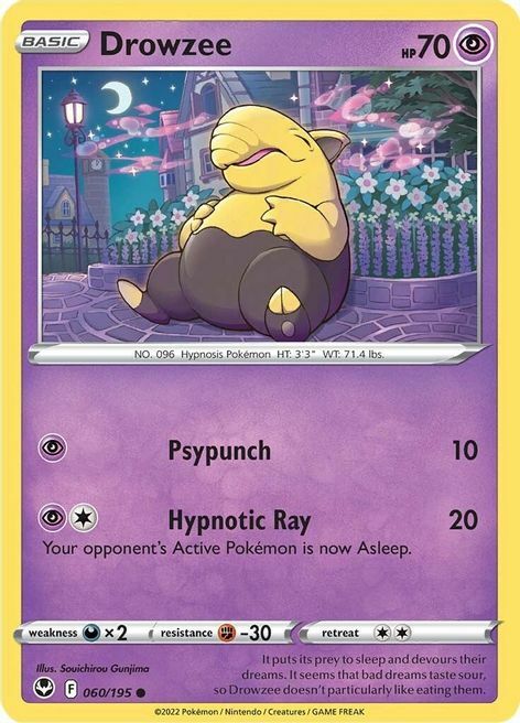 Drowzee Card Front