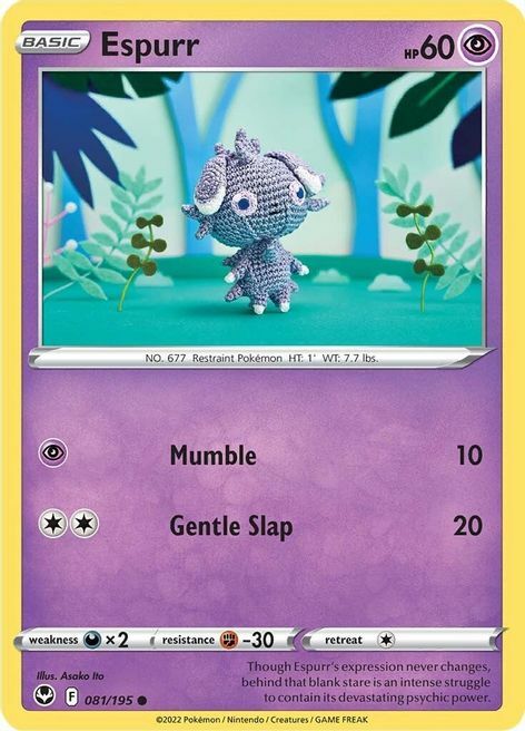 Espurr Card Front