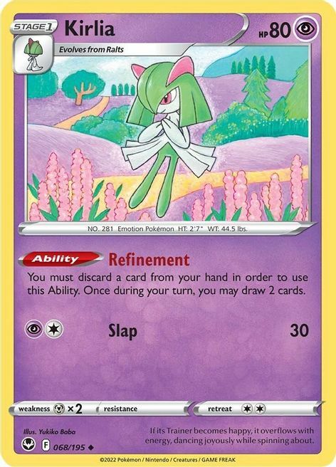 Kirlia Card Front