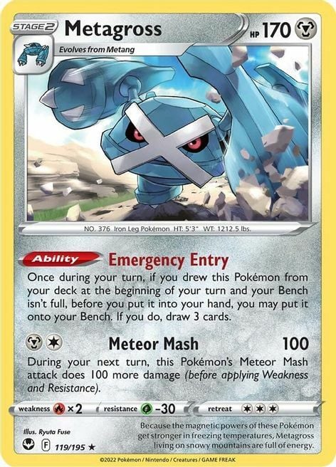 Metagross Card Front