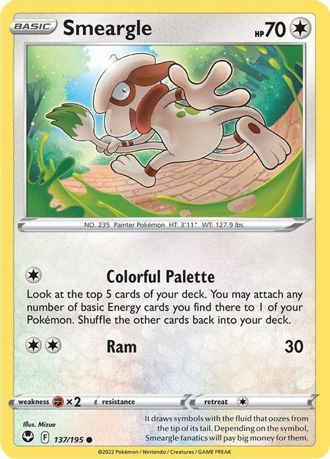 Smeargle Card Front