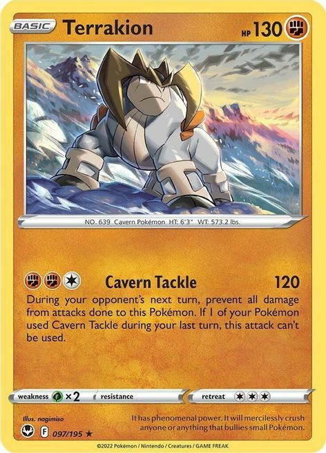 Terrakion Card Front