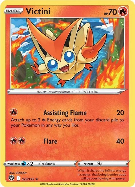 Victini Card Front