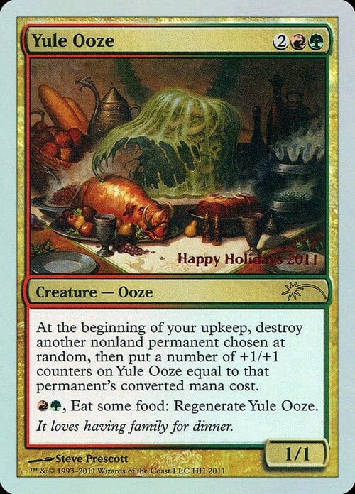 Yule Ooze Card Front