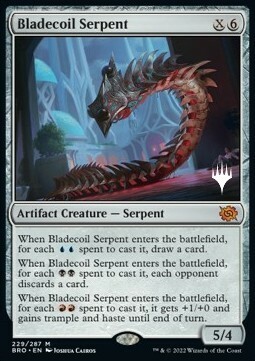 Bladecoil Serpent Card Front