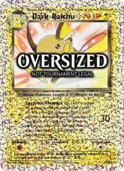 Dark Raichu [Surprise Thunder]
