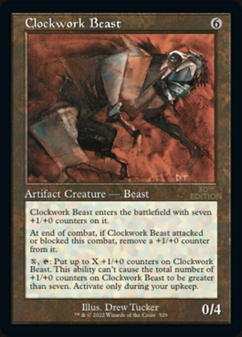 Clockwork Beast Card Front