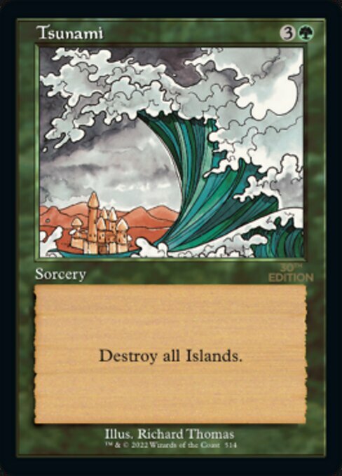 Tsunami Card Front