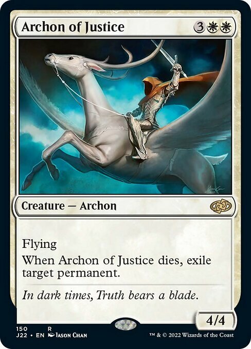 Archon of Justice Card Front