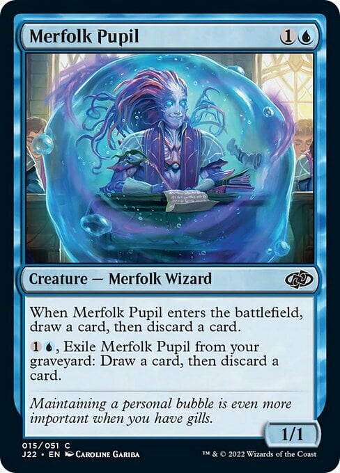 Merfolk Pupil Card Front