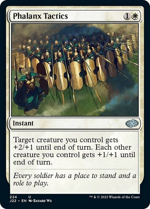 Phalanx Tactics Card Front