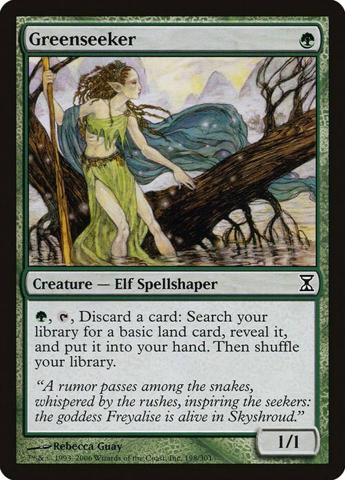 Greenseeker Card Front