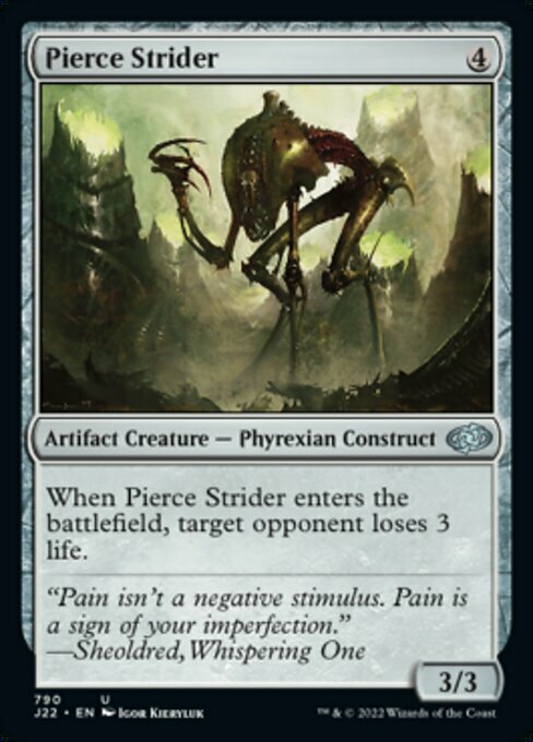 Pierce Strider Card Front