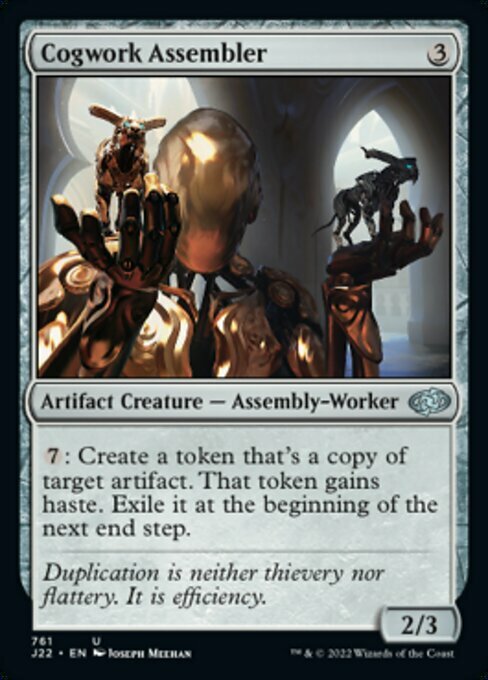 Cogwork Assembler Card Front