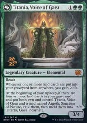 Titania, Voice of Gaea // Titania, Gaea Incarnate