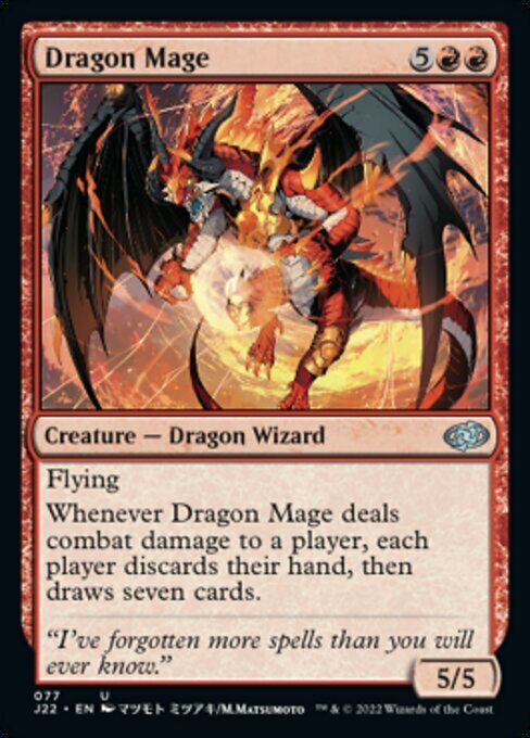 Dragon Mage Card Front