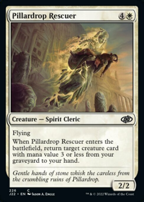 Pillardrop Rescuer Card Front