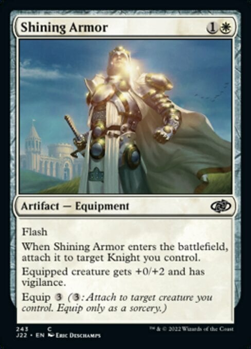 Shining Armor Card Front