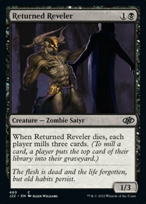 Returned Reveler Card Front