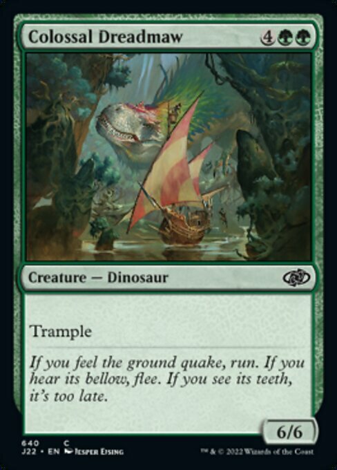 Colossal Dreadmaw Card Front